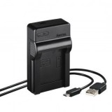 Hama "TRAVEL" Nikon EN-EL12 USB akkumulátor töltő (81391) (81391) - Akkumulátorok