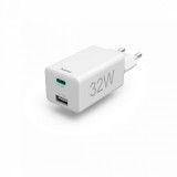 Hama Univerzális Hálózati Töltő USB & TYPE-C "PD" QC" 32W White 00201691