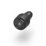 Hama USB-C Power Delivery Qualcomm + USB-A 30W Car Charger Black  210589