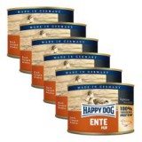 Happy Dog Pur - Ente/kacsa, 6 x 200g, 5+1 GRÁTISZ