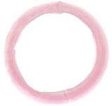 Hd Kormányvédő 37-39cm rózsaszín szőrös 38536P