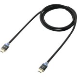 HDMI CsatlakozókábelLED-del[1x HDMI dugó - 1x HDMI dugó]5.00 mFeketeSpeaKa Professional (SP-7870020) - HDMI