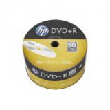 HEWLETT PACKARD DVD+R lemez, 4,7 GB, 16x, zsugor csomagolás, HP [50 db]