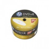 HEWLETT PACKARD DVD-R lemez, nyomtatható, 4,7GB, 16x, zsugor csomagolás, HP [50 db]