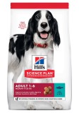 Hill's Science Plan Adult Medium száraz kutyatáp, tonhal és rizs 12 kg