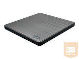 HITACHI-LG HLDS GP60NS60 DVD-Writer ultra slim external USB 2.0 silver