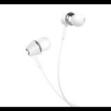 HOCO M70 fülhallgató SZTEREO (3.5mm jack, mikrofon, felvevő gomb) FEHÉR (M70_W) (M70_W) - Fülhallgató