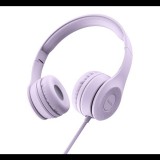 HOCO W21 GRACEFUL CHARM fejhallgató SZTEREO (3.5mm jack, mikrofon, felvevő gomb, 120cm kábel) LILA (W21_P) (W21_P) - Fejhallgató
