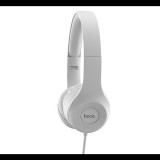HOCO W21 GRACEFUL CHARM fejhallgató SZTEREO (3.5mm jack, mikrofon, felvevő gomb, 120cm kábel) SZÜRKE (W21_G) (W21_G) - Fejhallgató