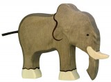 HOLZTIGER Fa játék állatok - elefánt