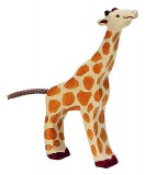 HOLZTIGER Fa játék állatok - zsiráf, legelő