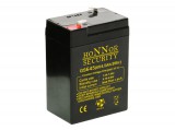 Honnor Security AGM akkumulátor, 6 V, 4,5 Ah, zárt, gondozásmentes