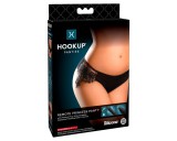 HOOKUP Princess Panty - akkus, vibrációs bugyi szett (fekete)