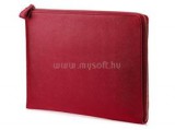 HP 13,3" Spectre Split Leather Sleeve, piros tok (2HW35AA)