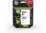 HP 3JB05AE Patron Multipack No.304 Eredeti HP kellékanyag	Cikkszám:	3JB05AE