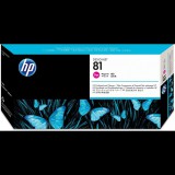 HP C4952A 81 DesignJet festék, nyomtatófej és nyomtatófej-tisztító bíbor (C4952A) (C4952A) - Nyomtató Patron