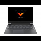 HP Victus 16 - 16, 1" FullHD IPS 144Hz, Ryzen 5-5600H, 8GB, 512GB SSD, AMD Radeon RX5500M 4GB, Windows 10 Home - Ezüst Gamer (4P846EA) - Notebook