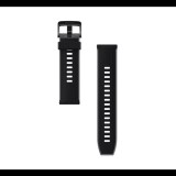 HUAWEI EASYFIT 2 pótszíj (univerzális, 22 mm, szilikon, állítható) FEKETE [Honor Watch GS 3] (51994539) - Szíj