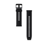 Huawei easyfit 2 pótszíj (univerzális, 22mm, szilikon, állítható) fekete 51994539