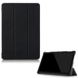 Huawei Mediapad M5 Lite 10.1, mappa tok, Trifold, fekete (RS80963) - Tablet tok