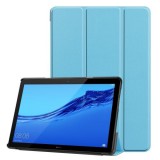 Huawei Mediapad M5 Lite 10.1, mappa tok, Trifold, világoskék (79265) - Tablet tok