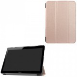 Huawei Mediapad T3 10.0, mappa tok, Trifold, vörösarany (RS71076) - Tablet tok