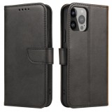 Hurtel Magnet Case cover for TCL 305 flip cover wallet stand black