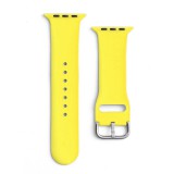Hurtel Silicone Strap APS Silicone Watch Band Ultra / 8/7/6/5/4/3/2 / SE (49/45/44 / 42mm) Strap Watchband Yellow