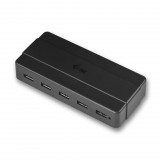 i-tec Advance Charging USB 3.0 Hub 7 port + tápegységl fekete (U3HUB742) (U3HUB742) - USB Elosztó