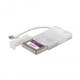 i-tec MySafe 2.5" SATA HDD külső ház USB 3.0 fehér (MYSAFEU314) (MYSAFEU314) - HDD Dokkoló
