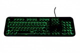 iBOX Pulsar LED, USB fekete vezetékes gamer billentyűzet