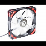 ID-Cooling ház hűtő ventiátor 12cm piros LED (PL-12025-R) (PL-12025-R) - Ventilátor
