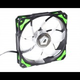 ID-Cooling ház hűtő ventiátor 12cm zöld LED (PL-12025-G) (PL-12025-G) - Ventilátor