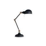 IDEAL LUX TRUMAN asztali lámpa E27 foglalattal, max. 60W, állítható magasság, fekete 145211