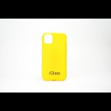 iGlass Case iPhone 11 Pro Max tok citromsárga (IP11ProMax-Citrom) (IP11ProMax-Citrom) - Telefontok