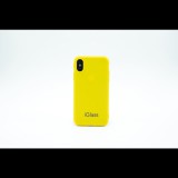 iGlass Case iPhone XS tok citromsárga (IPXs-citrom) (IPXs-citrom) - Telefontok
