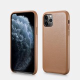 iGlass Leather Case iPhone 12 Pro Max bőrtok barna (ip12promax-leathercase-barna) (ip12promax-leathercase-barna) - Telefontok