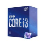 Intel Core i3-10100F (4 Cores, 6M Cache, 3.60 up to 4.30 GHz, FCLGA1200) Dobozos, hűtéssel, nincs VGA [ÚJRACSOMAGOLT!] (BX8070110100F_B01)