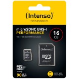 Intenso 3424470 16 GB MicroSD UHS-I Class 10 memóriakártya