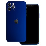 iPhone 11 Pro - Matt króm sötétkék fólia