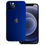iPhone 12 Pro - Matt króm sötétkék fólia