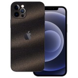 iPhone 12 Pro - Szemcsés matt fekete fólia