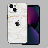 iPhone 14 Plus - Arany márvány mintás fólia
