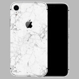 iPhone XR - Fehér márvány mintás fólia