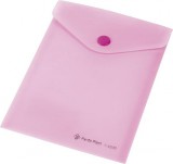 Irattartó tasak, a6, pp, patentos, 160 mikron, panta plast, pasztell rózsaszín 0410-0052-13