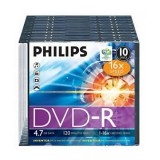 írható dvd-r philips 4,7gb 16x slim tok ph922500