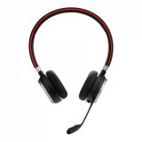 Jabra Evolve 65 SE MS Duo Bluetooth Headset Black 6599-833-309