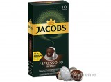 Jacobs Espresso 10 Intenso Nespresso kompatibilis kávékapszula, 10 db