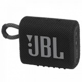 JBL Go 3 Bluetooth Portable Waterproof Speaker Black JBLGO3BLK
