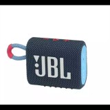JBL GO 3 JBLGO3BLUP, Portable Waterproof Speaker - bluetooth hangszóró, vízhatlan, kék/pink (JBLGO3BLUP) - Hangszóró